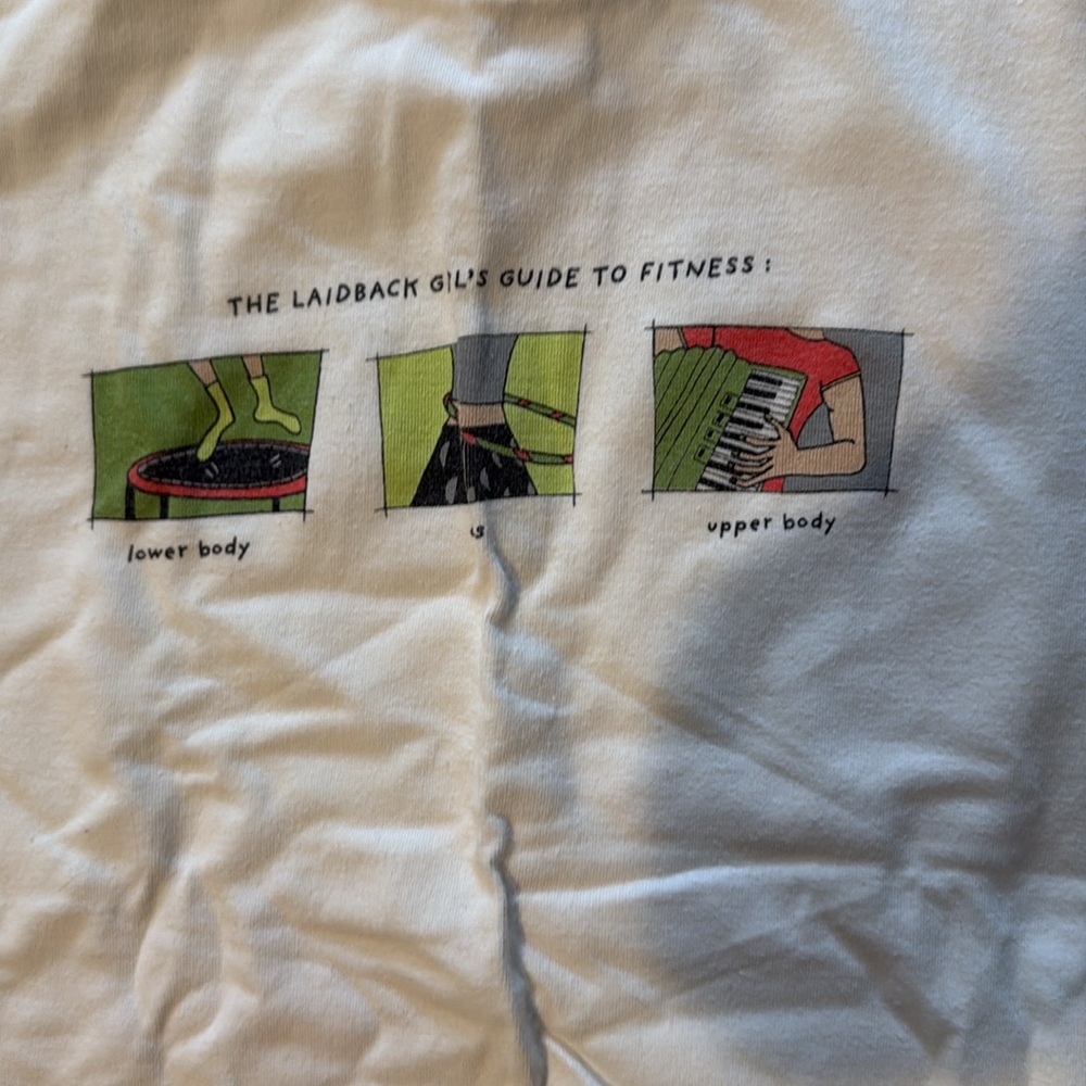 Freestyle White Short Sleeve Tee-Athletic EUC - Picture 2 of 3